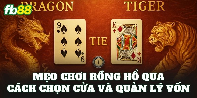 Mẹo Chơi Rồng Hổ – Top Các Mẹo Chơi Hay Từ Cao Thủ FB88 2 Mẹo chơi Rồng Hổ qua cách chọn cửa và quản lý vốn